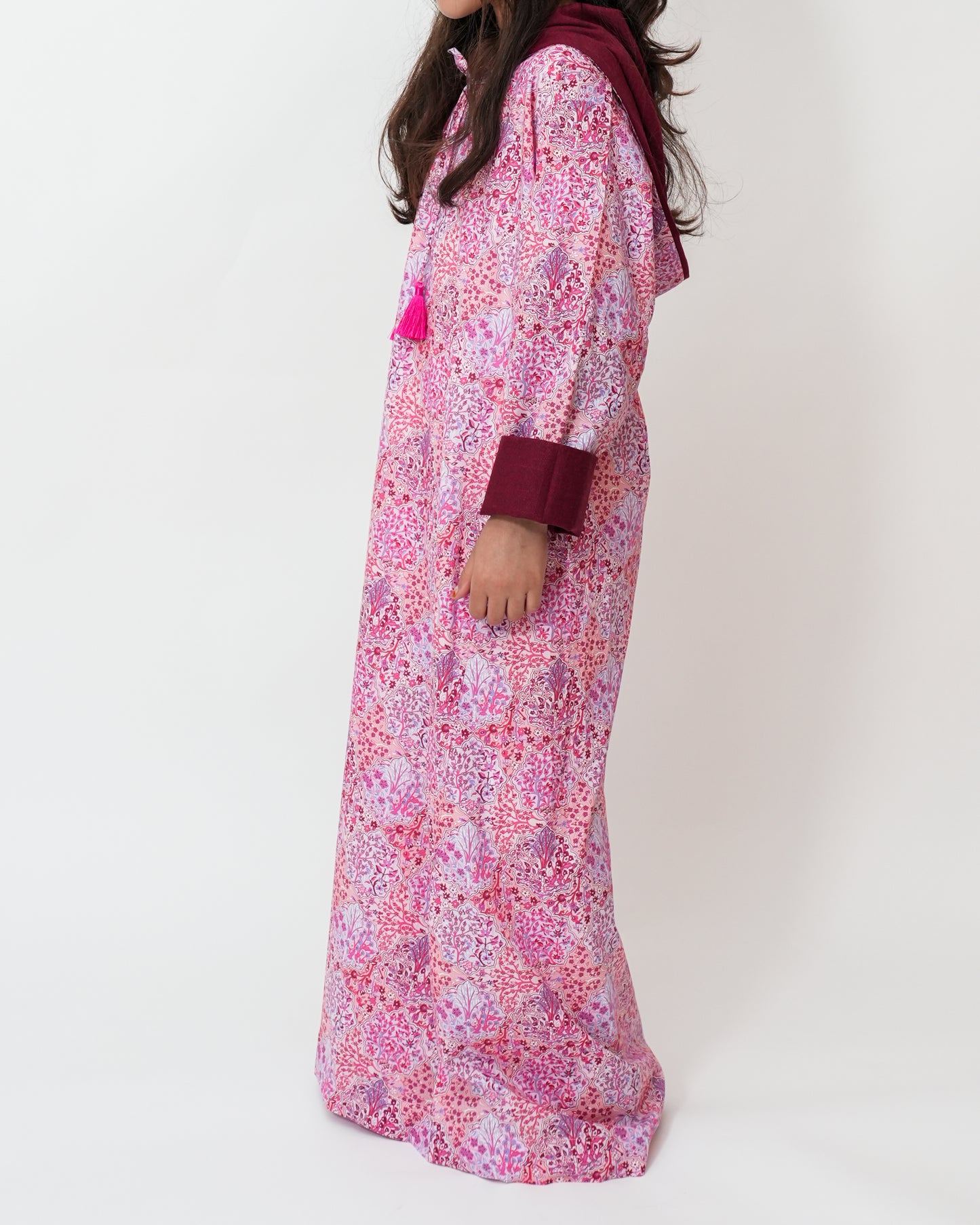 Pink Morroccan Kaftan