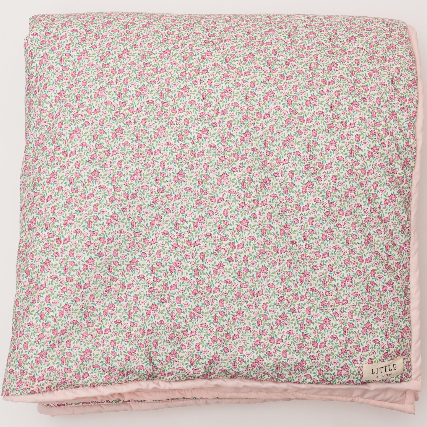 Pink Floral play mat