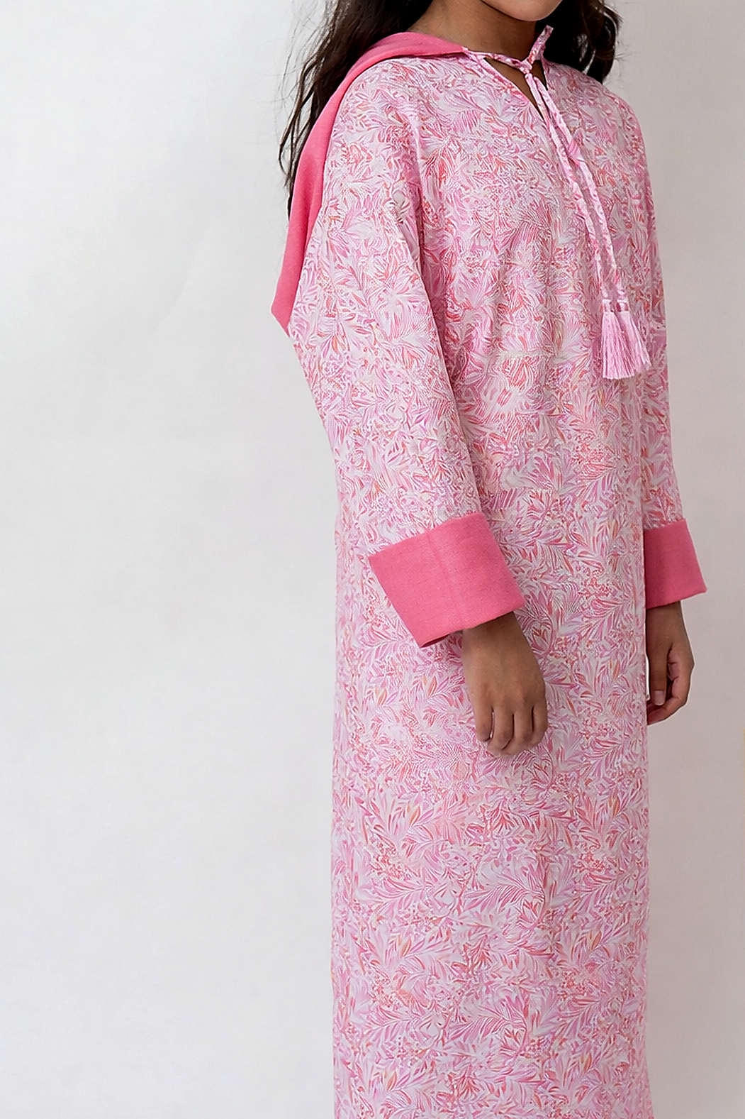 Pink Morroccan Kaftan