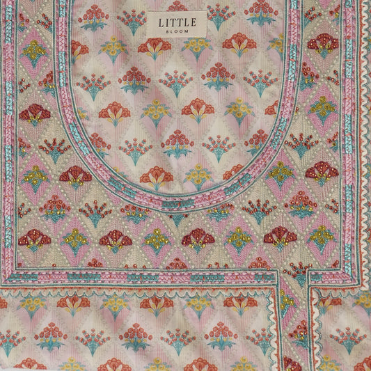 Soft Bloom Heritage Jalabiya