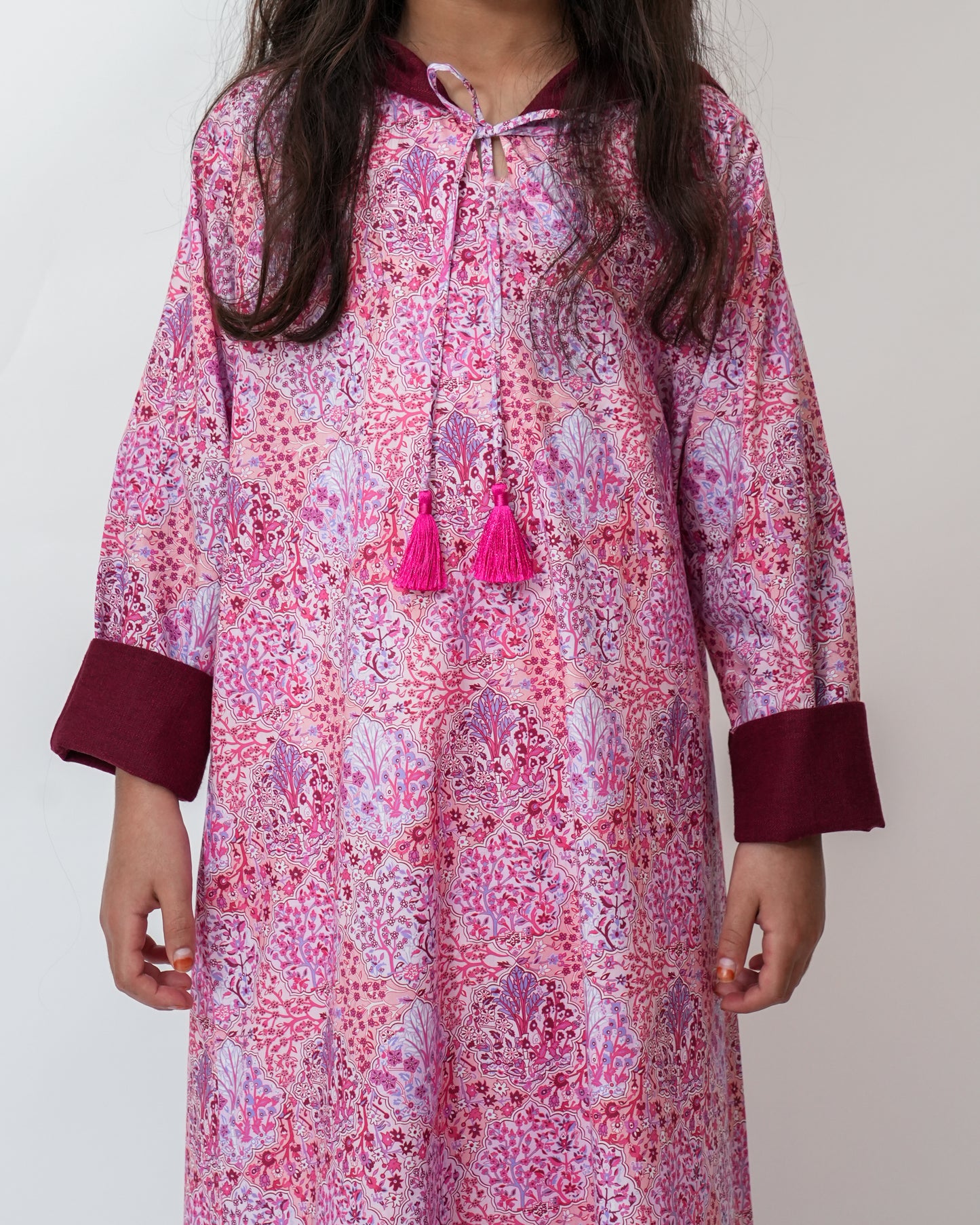 Pink Morroccan Kaftan