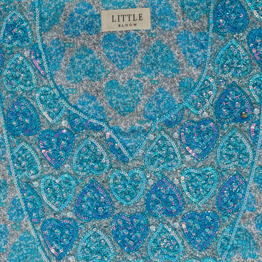 Heart Hand-Embellished Jalabiya