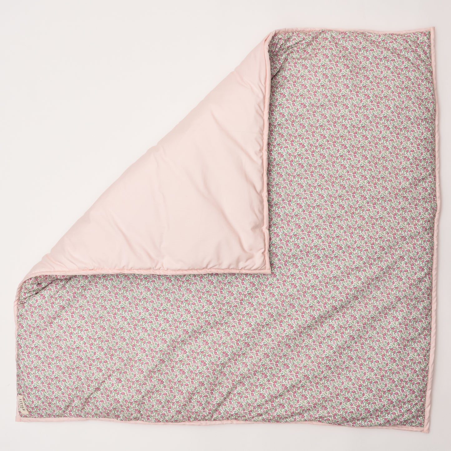 Pink Floral play mat