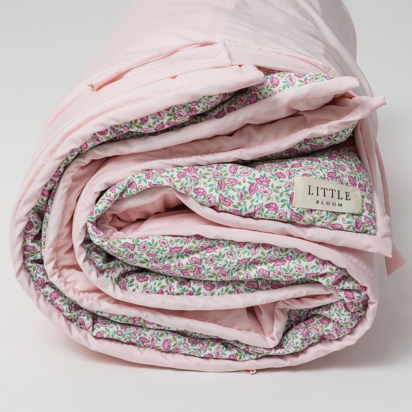 Pink Floral play mat